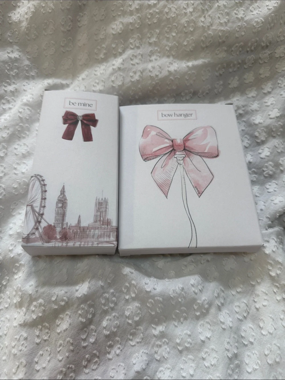 Lovete be mine Hair Bow Tying Set